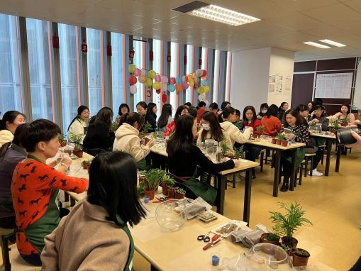 情暖三月天，最美女神節(jié) ——浙江化工舉辦“三八”婦女節(jié)微景觀制作活動